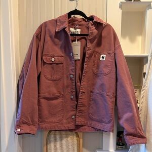 Carhartt Michigan Dusty Rose Button-Up Jacket